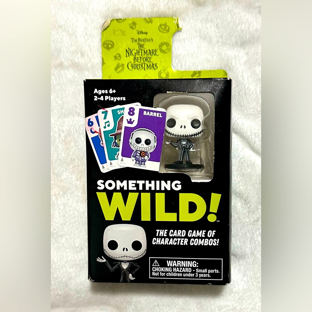 Something Wild Card Game; Nightmare Before Christmas; Brand New Never Opened